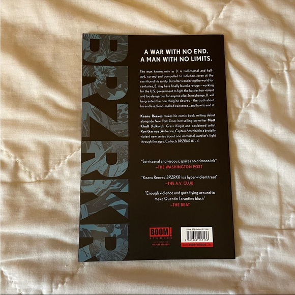 🛑SOLD🛑 BRZRKR Kickstarter Exclusive Volumes 1 2 3 Keanu Reeves - Picture 4 of 11